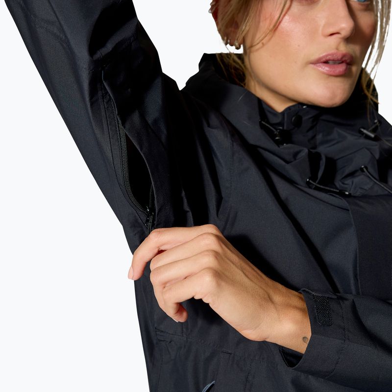 Damen-Regenjacke Rab Downpour black 8