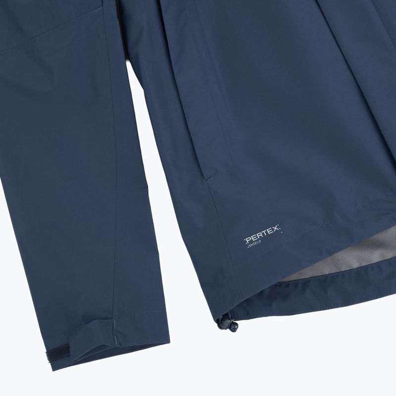 Damen Regenjacke Rab Downpour tempest blau 4