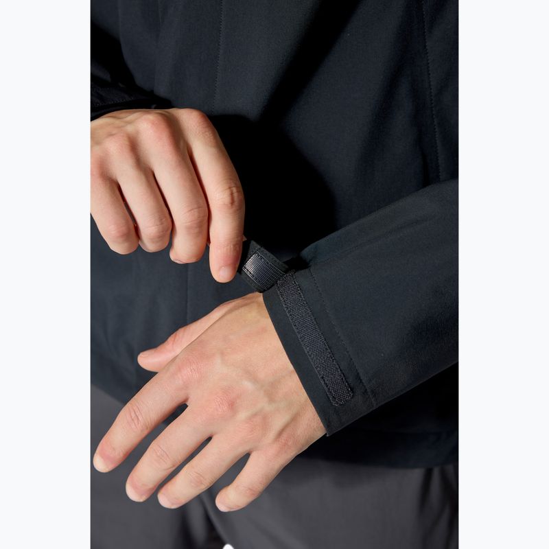 Herren Regenjacke Rab Firewall schwarz 9