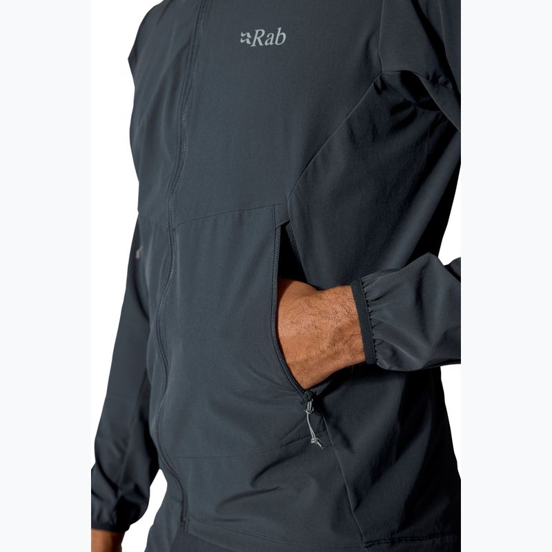 Herren Softshelljacke Rab Borealis Hoody beluga 6