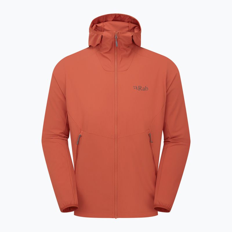 Herren Softshelljacke Rab Borealis Hoody toskanisch rot