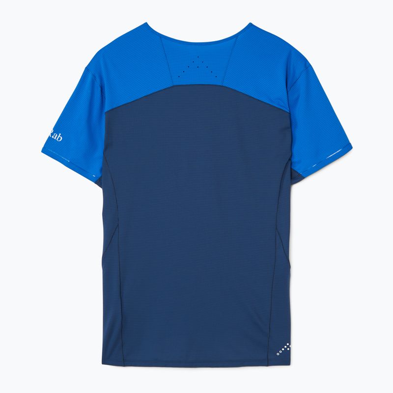 Herren Rab Sonic Ultra Tee maya blau/tempest blau T-shirt 2