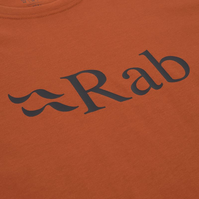 Herren T-Shirt Rab Stance Logo red earth 3