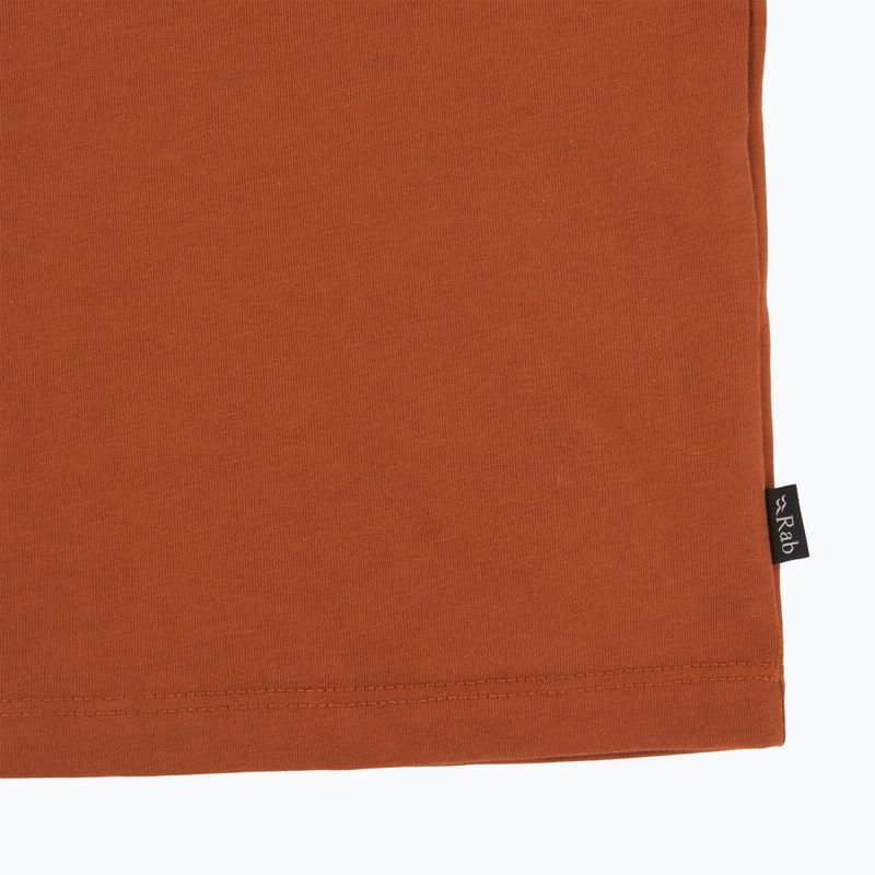 Herren T-Shirt Rab Stance Logo red earth 4