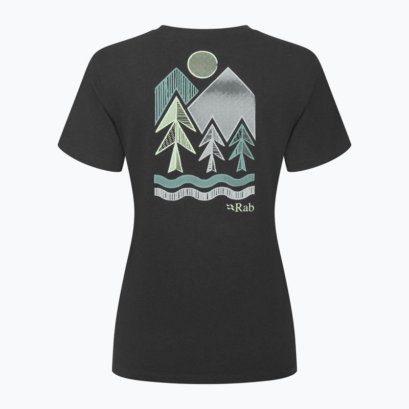 Damen Rab Tuku Vista Tee beluga T-shirt 2