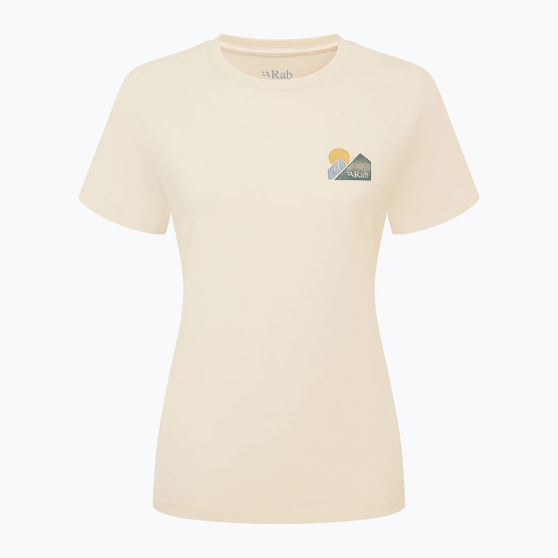 Damen-T-Shirt Rab Tuku Vista Tee ecru