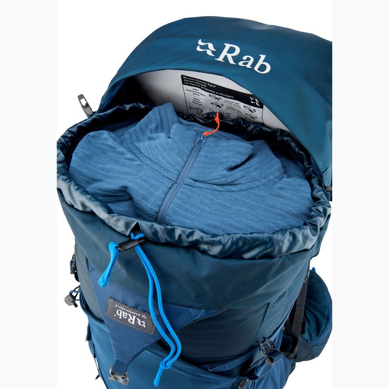 Rab Exion 38 l tempest blau Wanderrucksack 5