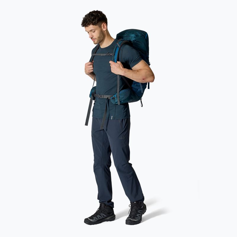 Rab Exion 38 l tempest blau Wanderrucksack 10