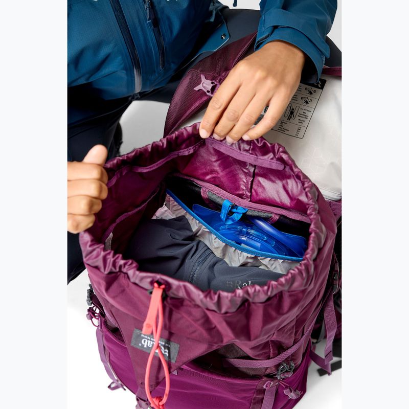 Damen-Wanderrucksack Rab Exion 35 l Maulbeere 14
