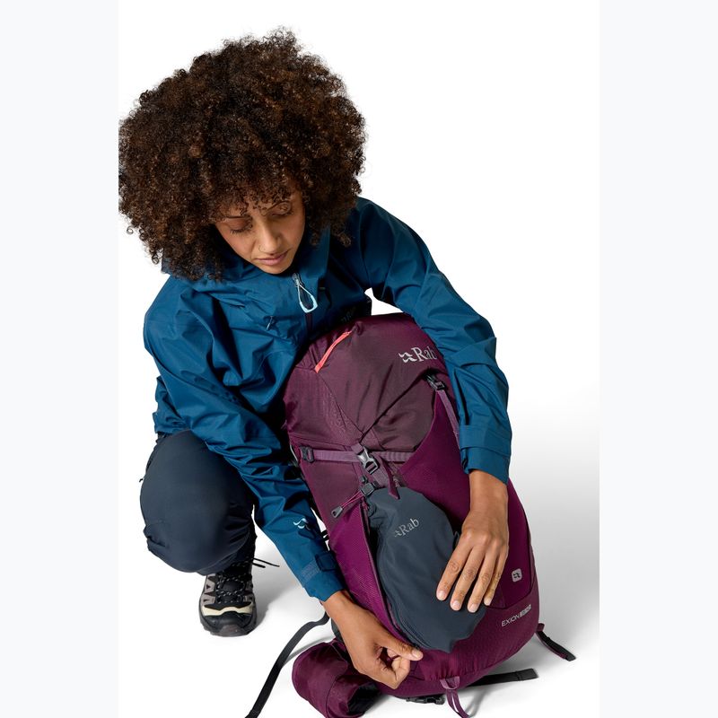 Damen-Wanderrucksack Rab Exion 35 l Maulbeere 16