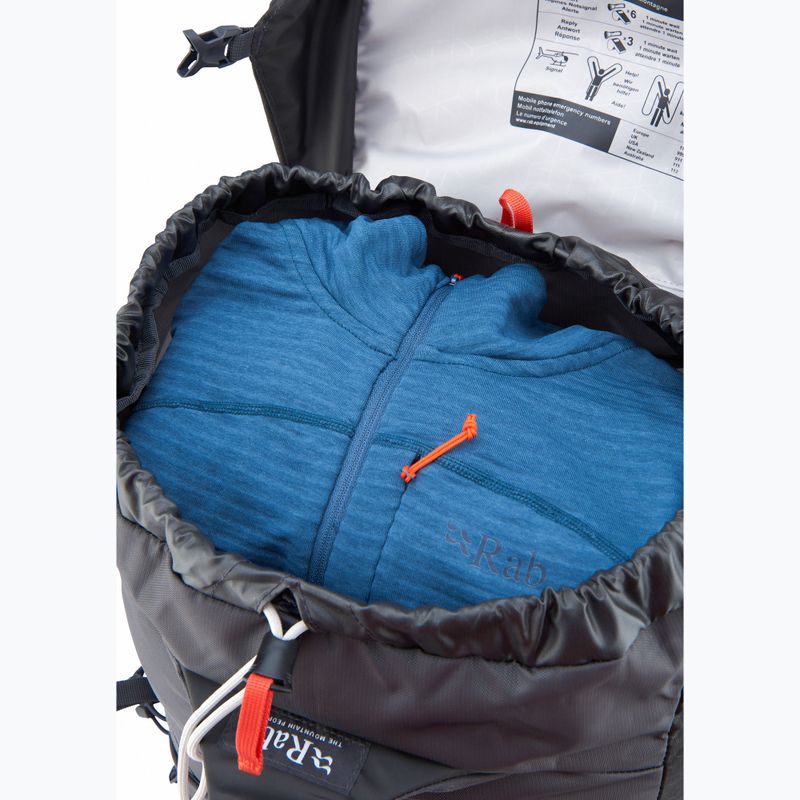 Rab Exion 48 l L-XL anthrazit/graphene Wanderrucksack 7