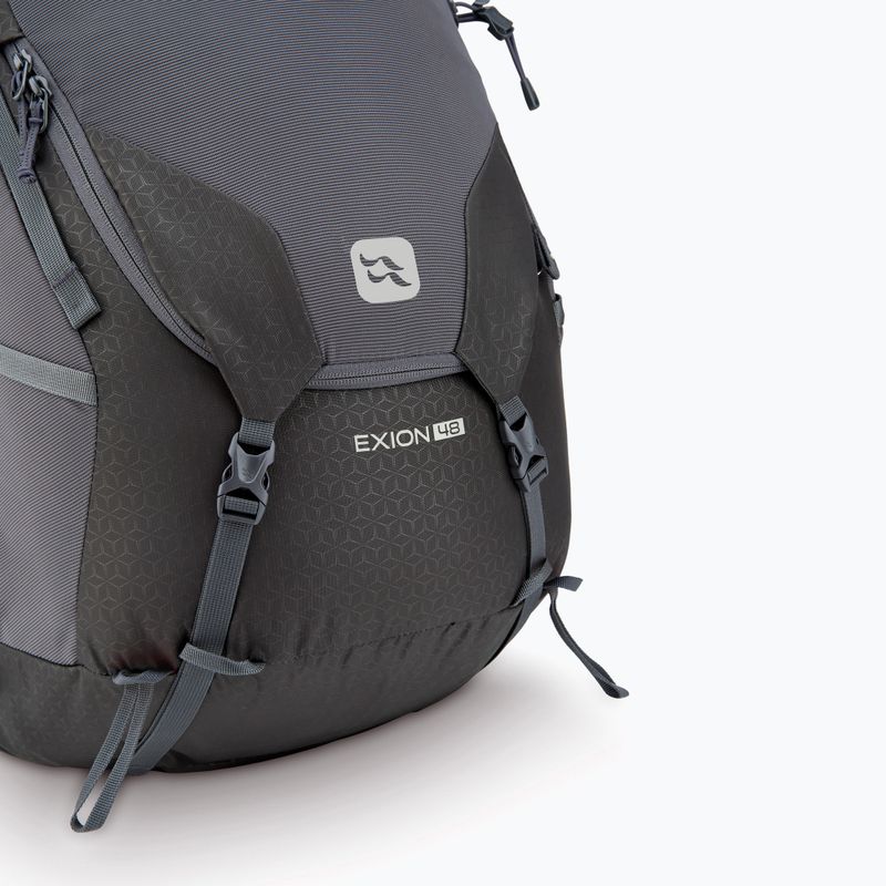 Rab Exion 48 l L-XL anthrazit/graphene Wanderrucksack 9