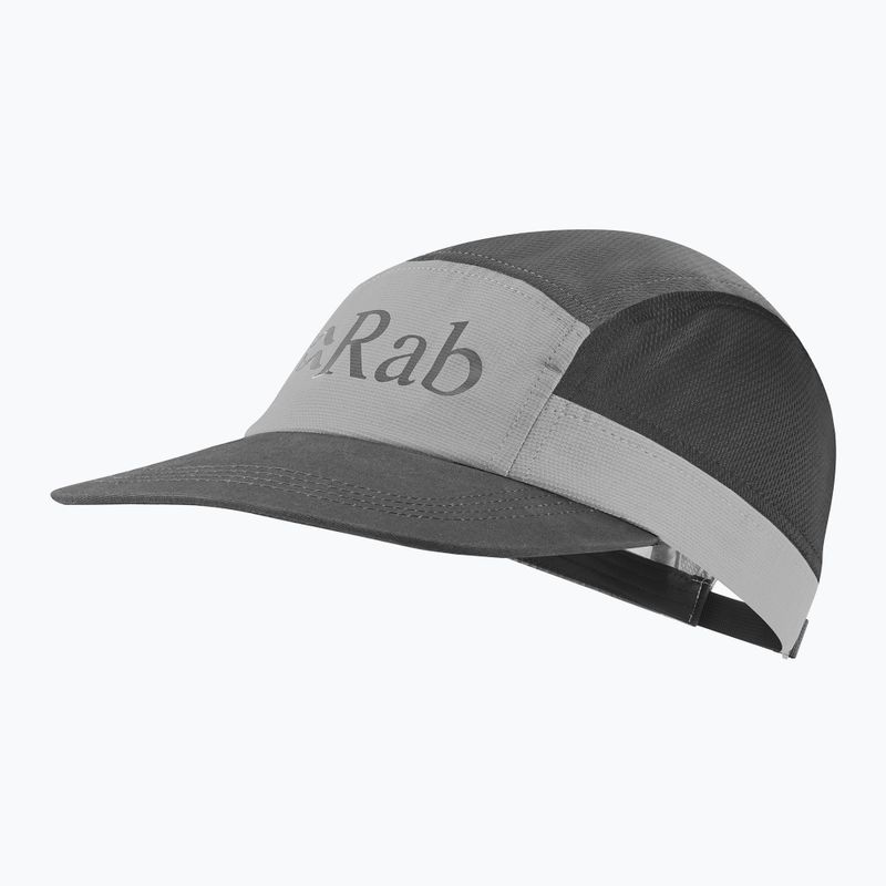 Rab Momentum 5 Panel Graphen/leichtes Zink/Ebenholz Baseballkappe