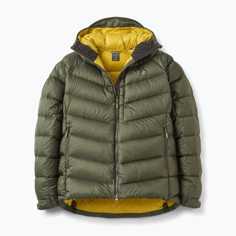 Herren-Daunenjacke Rab Glaceon Pro Jacket army