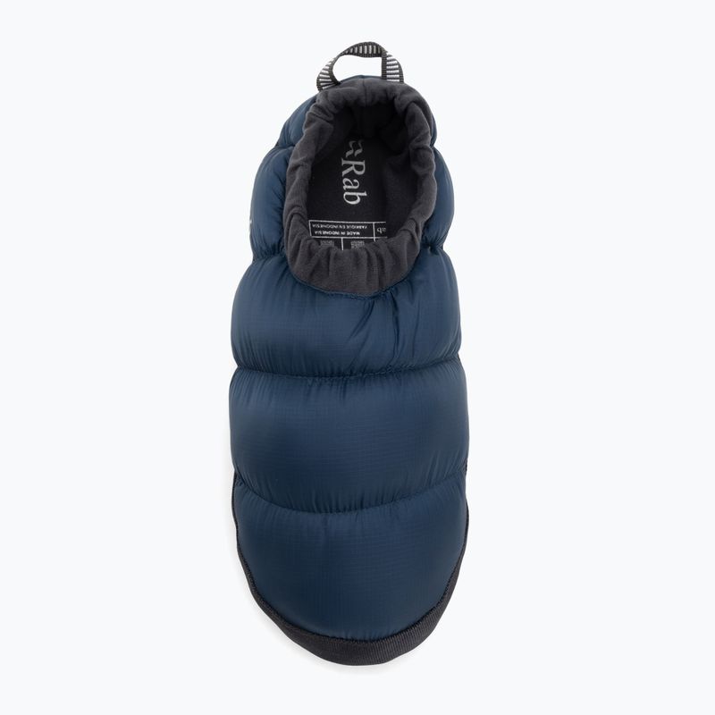 Hausschuhe Rab Down Hut tempest blue 5