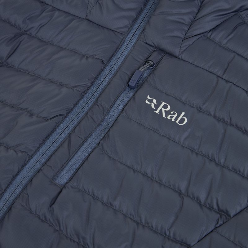 Damen-Daunenjacke Rab Microlight Alpine Steel 3