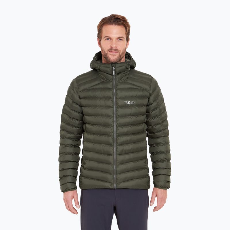 Gefütterte Herrenjacke Rab Cirrus Alpine oak