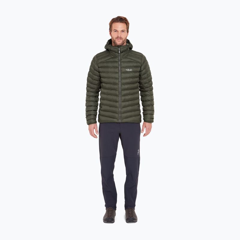 Gefütterte Herrenjacke Rab Cirrus Alpine oak 2