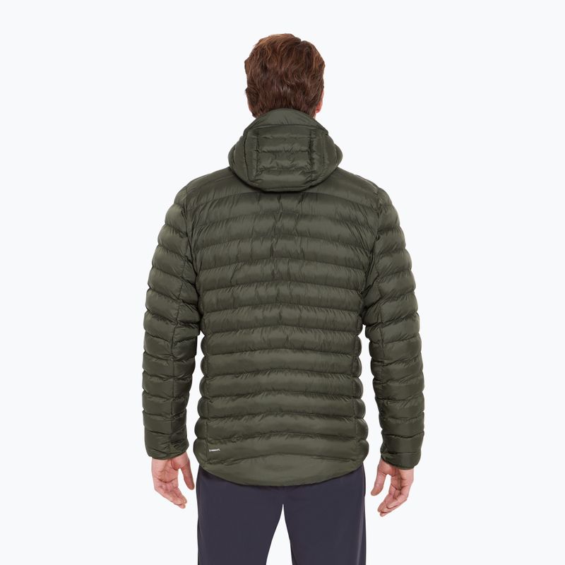 Gefütterte Herrenjacke Rab Cirrus Alpine oak 3