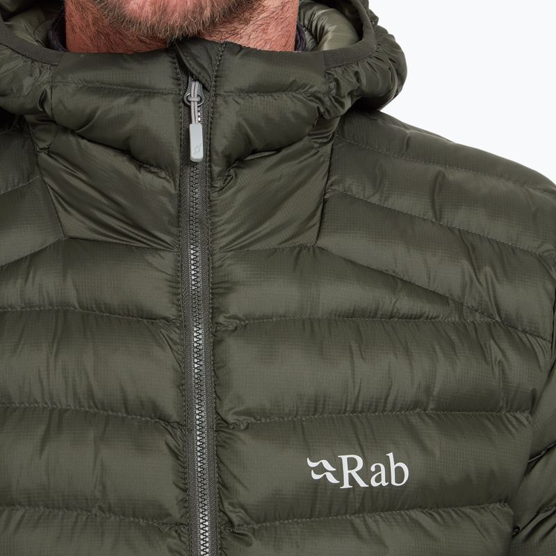 Gefütterte Herrenjacke Rab Cirrus Alpine oak 6