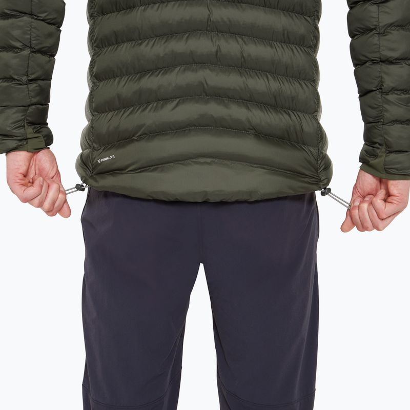 Gefütterte Herrenjacke Rab Cirrus Alpine oak 9