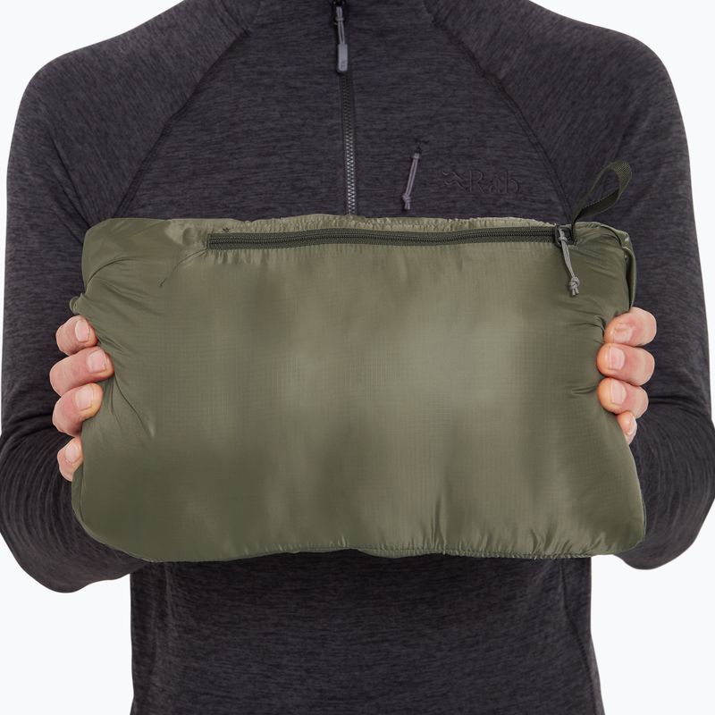 Gefütterte Herrenjacke Rab Cirrus Alpine oak 10