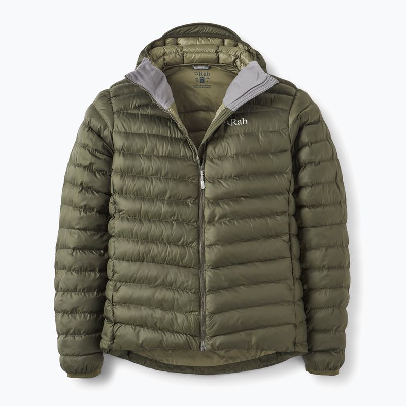 Gefütterte Herrenjacke Rab Cirrus Alpine oak 11