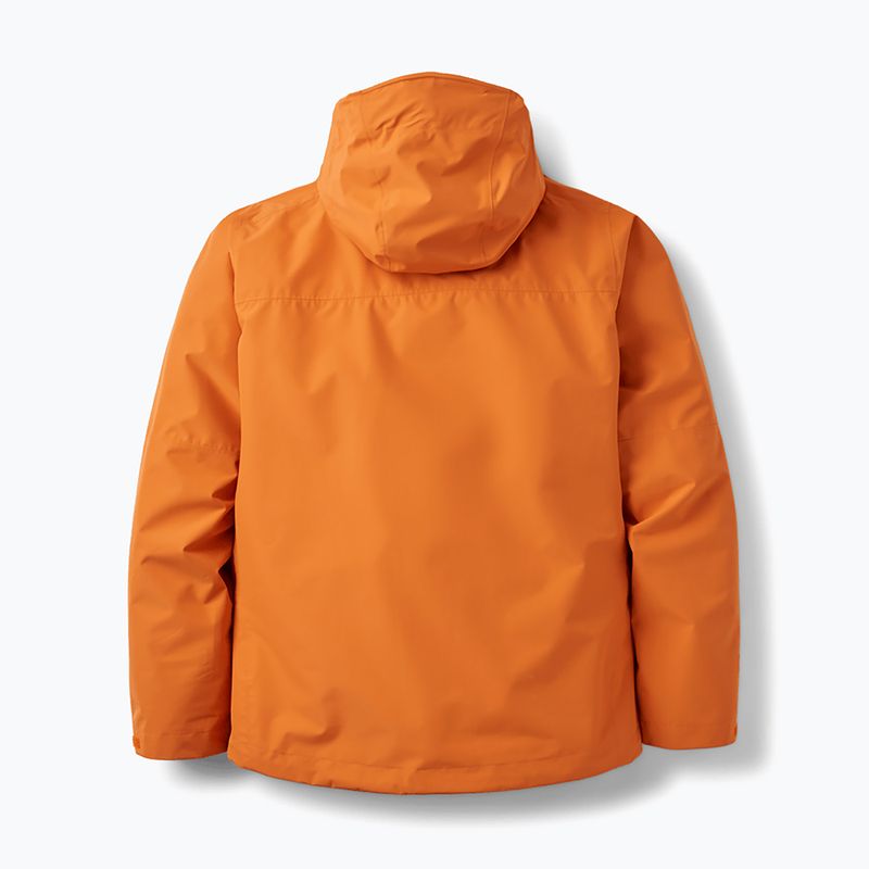 Herren-Regenjacke Rab Downpour dark melba 2