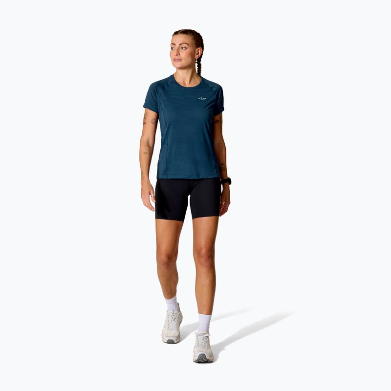 Damen-T-Shirt Rab Sonic Tee tempest blue 2