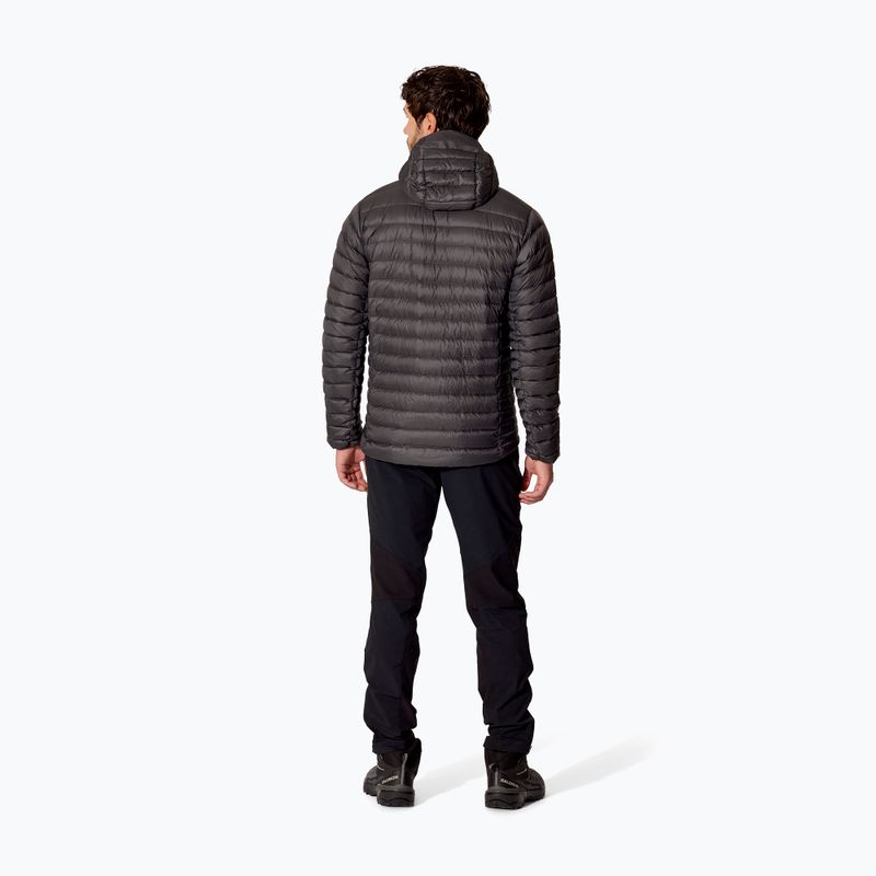 Herren-Daunenjacke Rab Microlight Alpine Hoody graphene 3