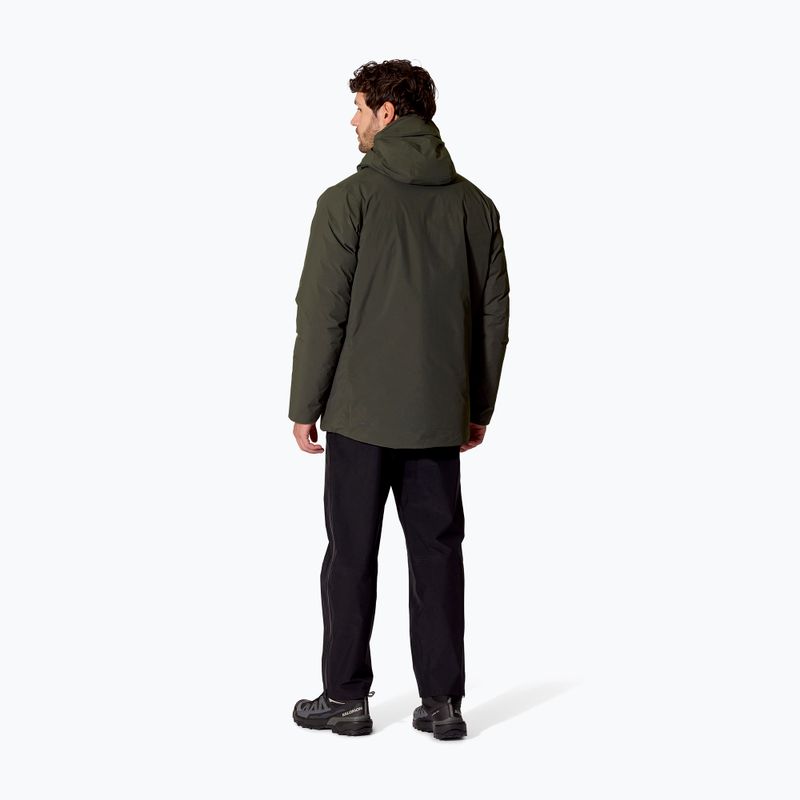 Herren-Daunenjacke Rab Valiance dark army 3