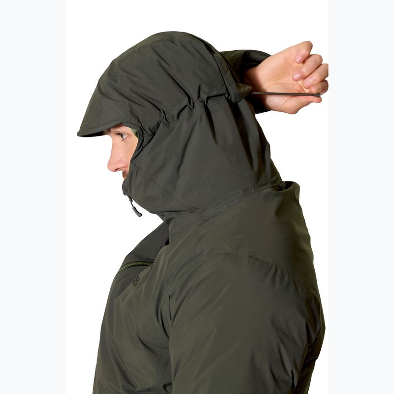 Herren-Daunenjacke Rab Valiance dark army 6