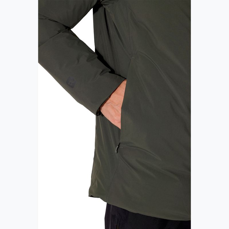 Herren-Daunenjacke Rab Valiance dark army 9
