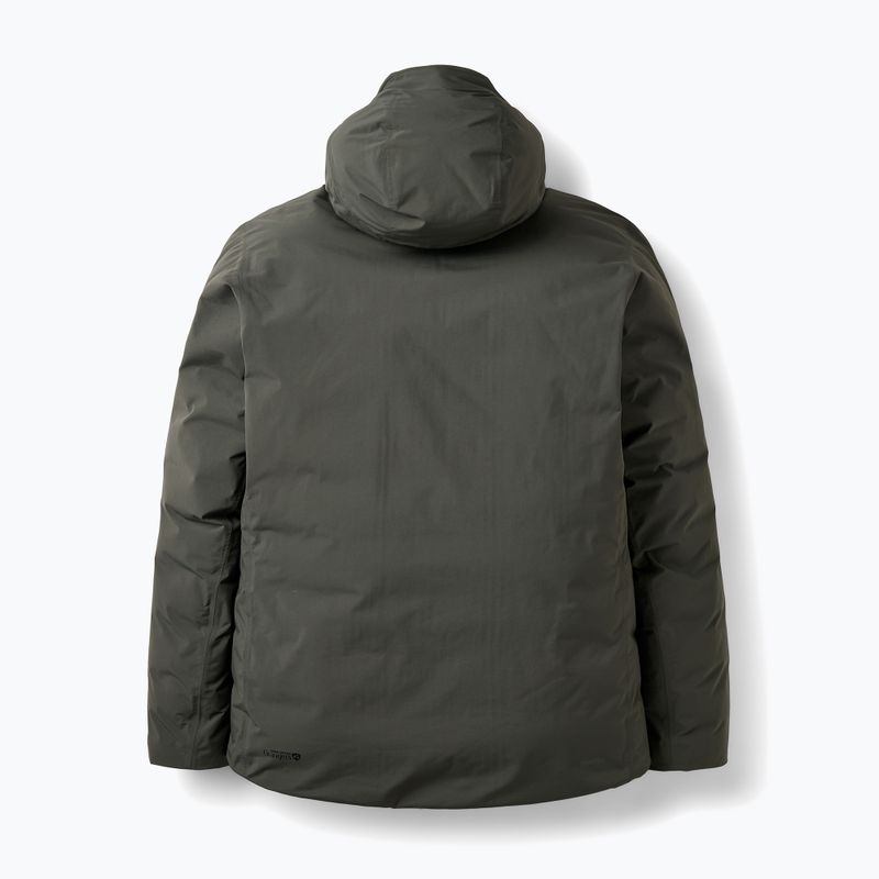 Herren-Daunenjacke Rab Valiance dark army 15