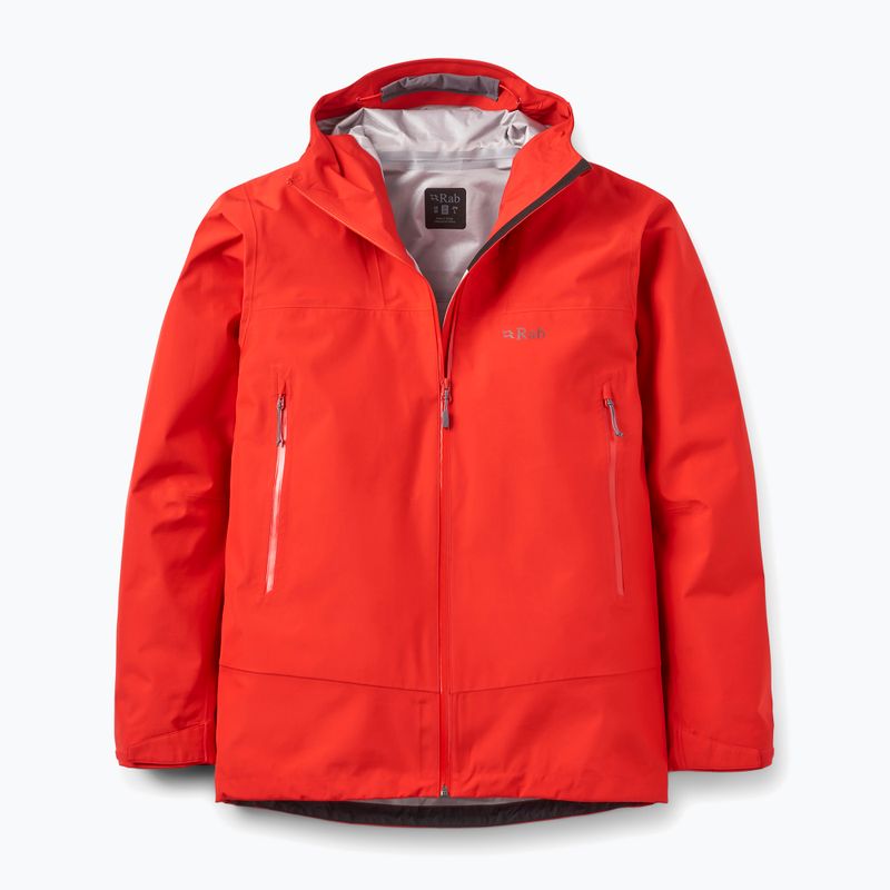 Herren-Regenjacke Rab Namche GTX 2026 summit red 4