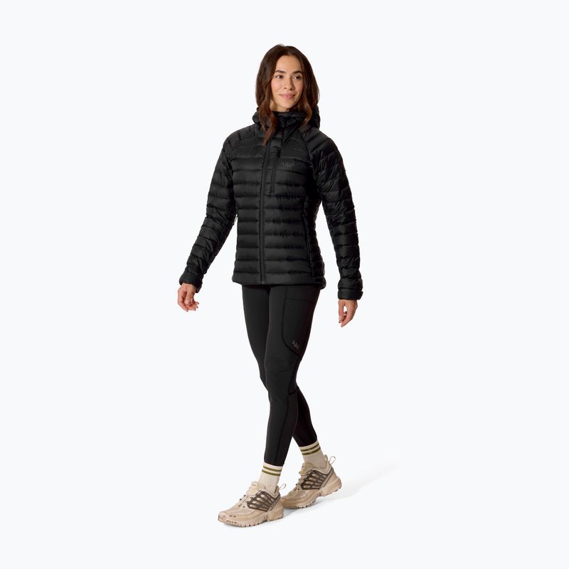 Damen-Daunenjacke Rab Microlight Alpine Hoody black 2
