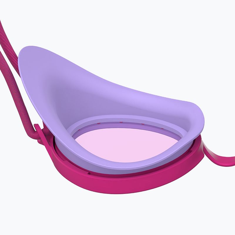 Speedo Sunny G Sea Shells rosa Schafgarbe / zinnoberrot Kinder Schwimmbrille 4