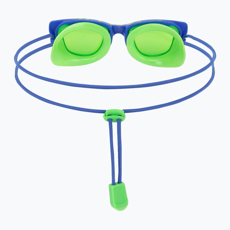 Speedo Kinderschwimmbrille Sunny G Pop Seasiders Print speedo blau camo / jello grün 4
