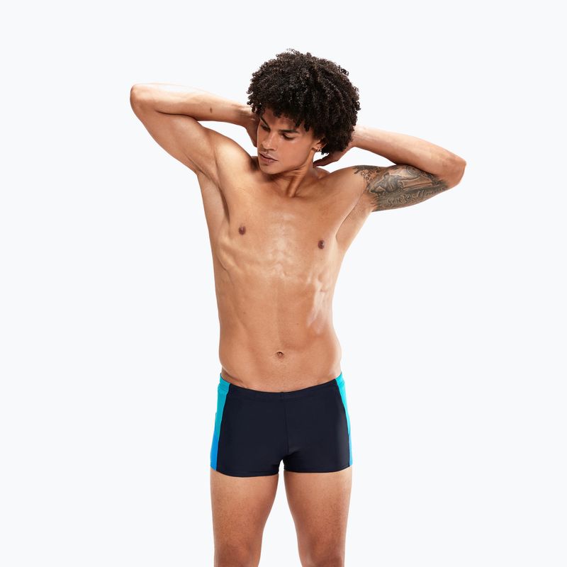 Herren Speedo Dive Aquashort Schwimm-Boxershorts navy blau 8-00300714312