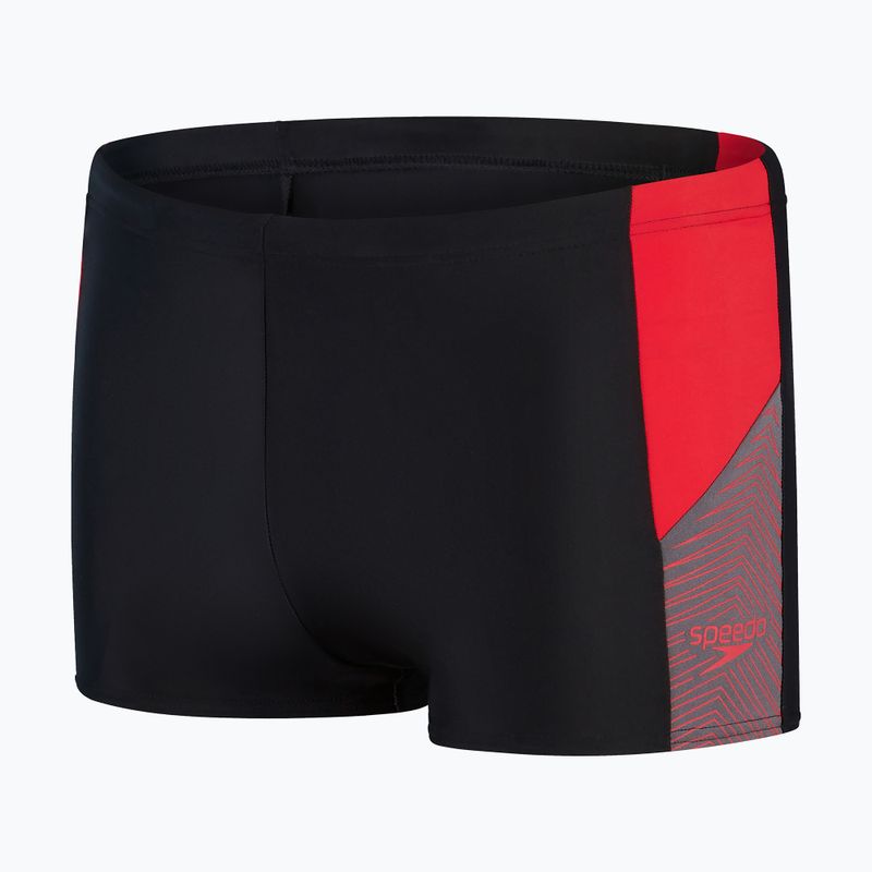 Speedo Dive Aquashort Herren-Schwimmboxer schwarz 8-00300714313