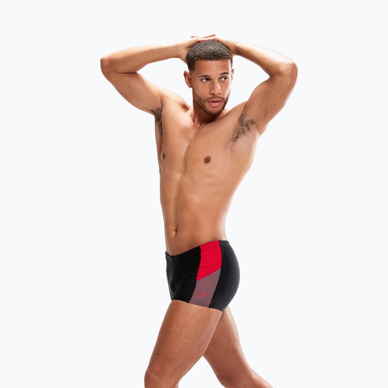 Speedo Dive Aquashort Herren-Schwimmboxer schwarz 8-00300714313