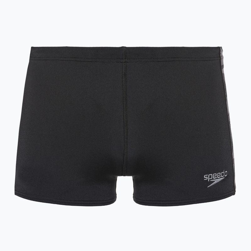 Speedo Hyperboom schwarz/oxidgrau Badehose