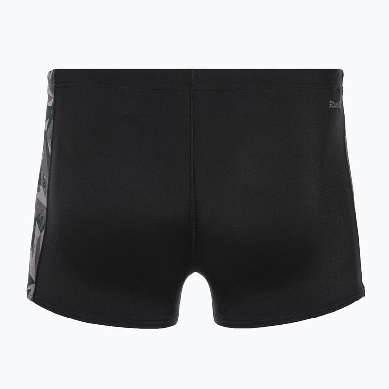 Speedo Hyperboom schwarz/oxidgrau Badehose 2