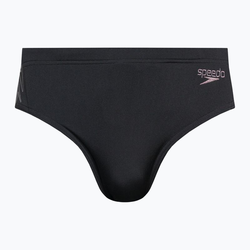 Herren Speedo Hyper Boom Splice Swim Brief schwarz/grau 8-00301715146