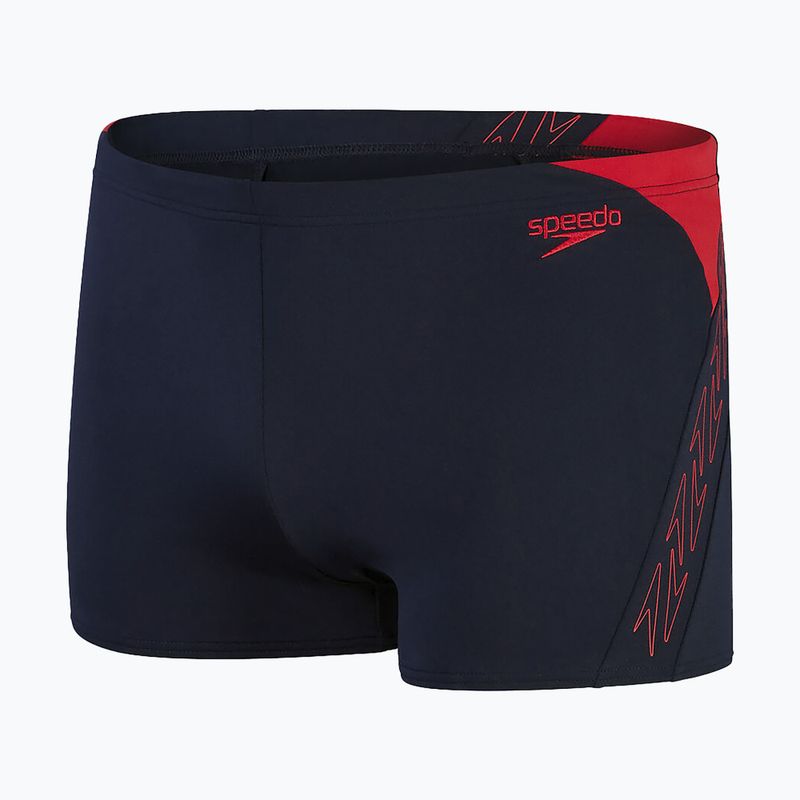 Herren Speedo Hyper Boom Splice schwimmen Boxershorts navy blau 8-00302015147