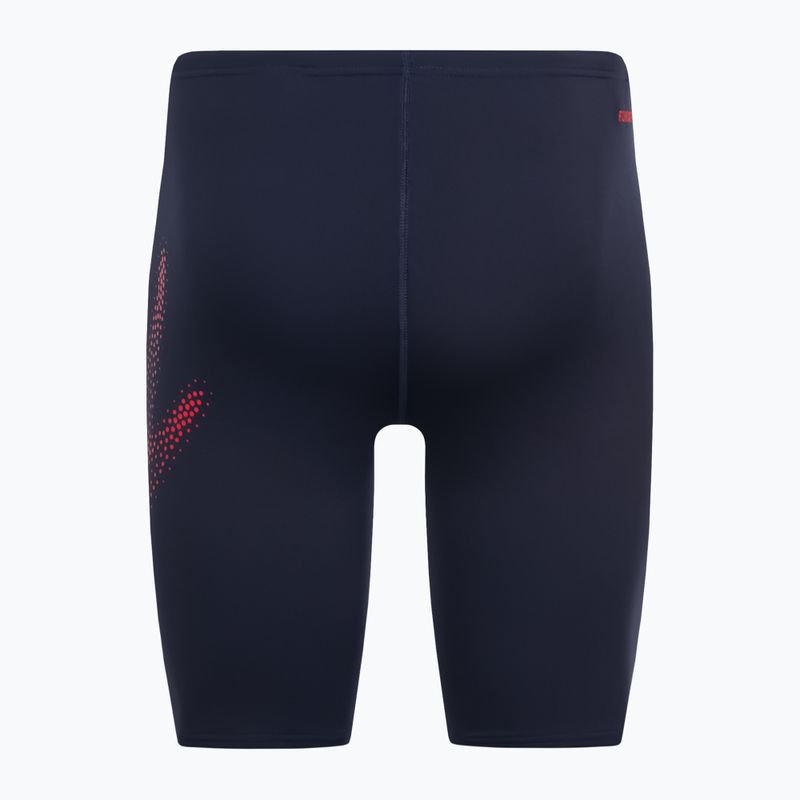 Herren Speedo Hyper Boom Platzierung Swim Jammer navy blau 8-00302115194 2