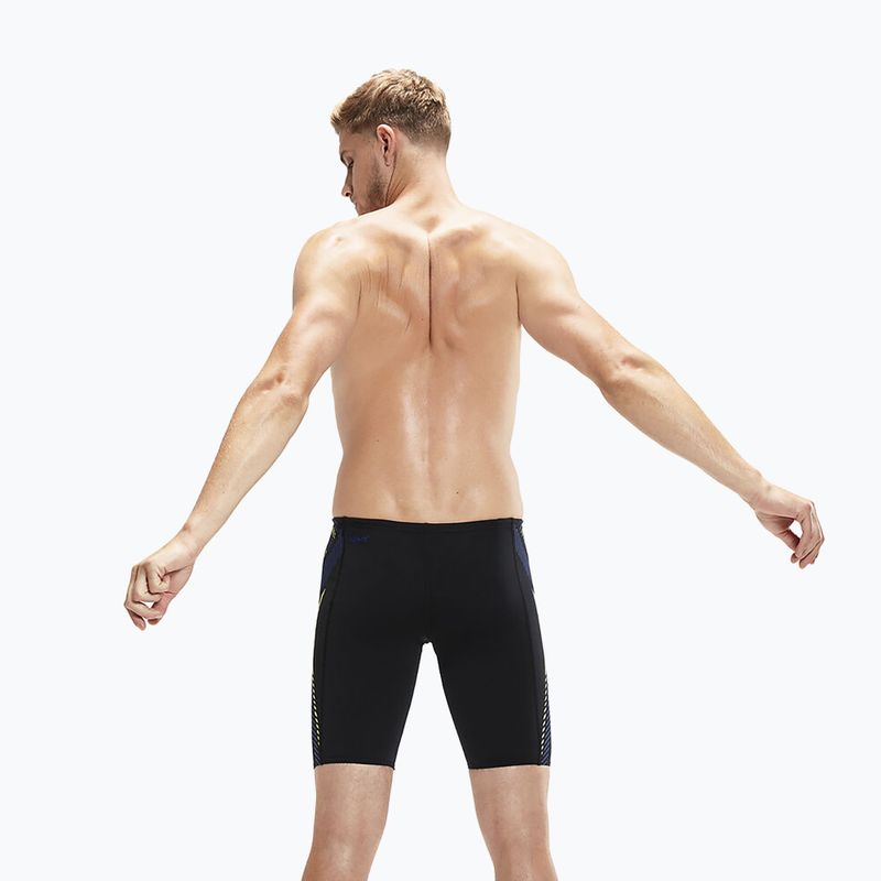Speedo Tech Panel Jammer Herren-Badebekleidung schwarz 8-00303414536