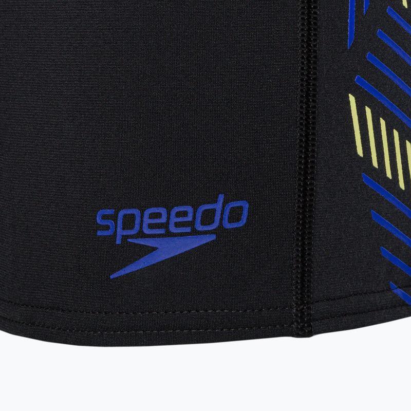 Herren Speedo Tech Panel Aquashort Schwimm-Boxershorts schwarz 8-00303514538