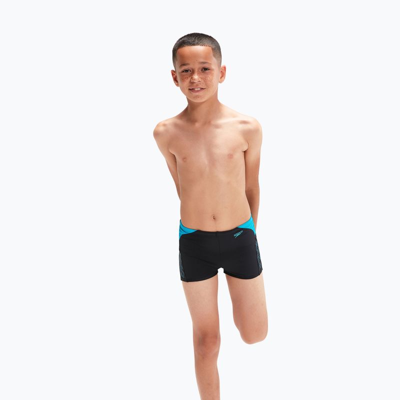 Speedo Hyper Boom Logo Splice Aquashort Kinder-Badehose 8-00315015176 5