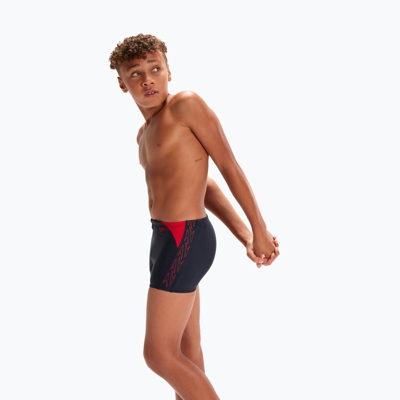 Speedo Hyper Boom Logo Splice Aquashort Kinder-Badehose 8-00315015178 6